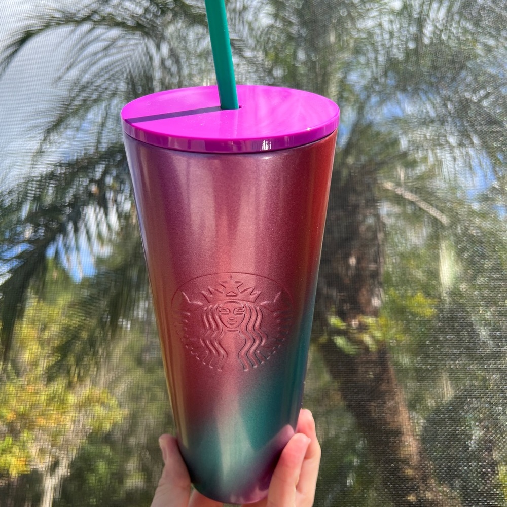 Starbucks 2022 Spring Release Shimmer Ombre Stainless Steel Tumbler - Picture 5 of 5